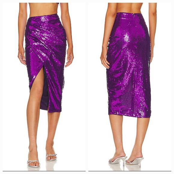 superdown Dresses & Skirts - Superdown Marta Skirt in Purple XXS